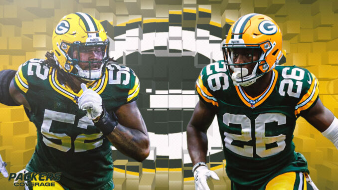 Rashan Gary, Darnell Savage Jr., Packers