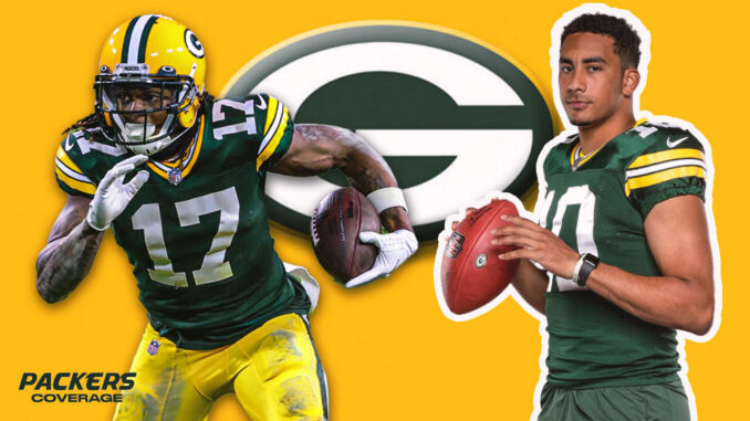 Davante Adams, Jordan Love, Packers