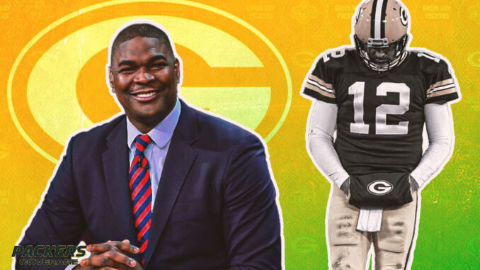 Keyshawn Johnson, Aaron Rodgers, Packers