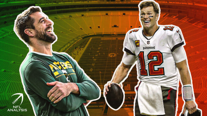 Tom Brady, Aaron Rodgers, Packers
