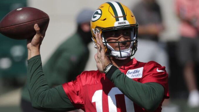 Jordan Love, Packers, Brett Favre