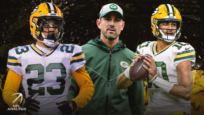 Jaire Alexander, Matt LaFluer, Jordan Love, Packers