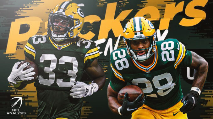 Aaron Jones, AJ Dillon, Packers