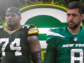 Elgton Jenkins, Aaron Rodgers, Packers