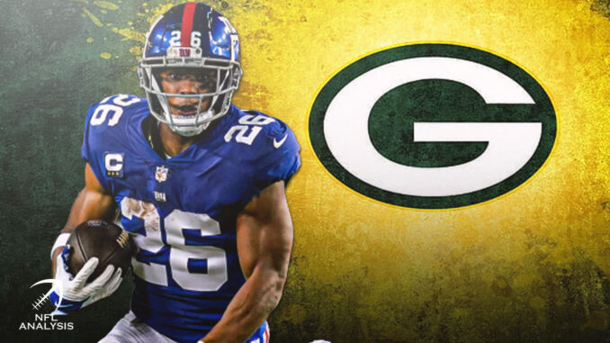Saquon Barkley, Packers