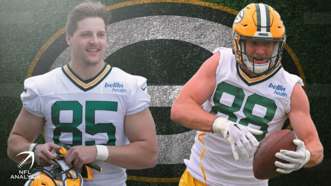 Luke Musgrave, Tucker Kraft, Packers