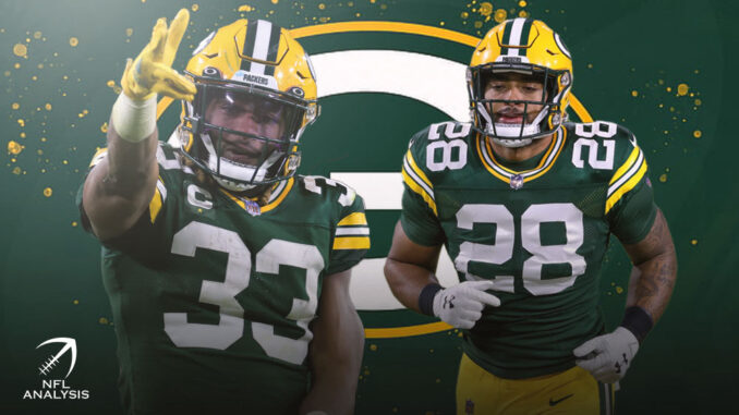 Aaron Jones, AJ Dillon, Packers