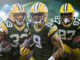 Aaron Jones, Christian Watson, Romeo Doubs, Packers