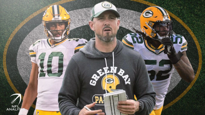 Jordan Love, Matt LaFleur, Rashan Gary, Packers