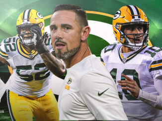 Rashan Gary, Matt LaFleur, Jordan Love, Packers