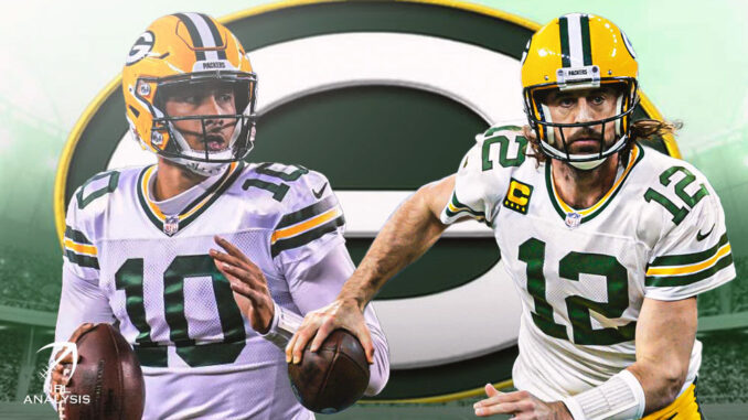 Jordan Love, Aaron Rodgers, Packers