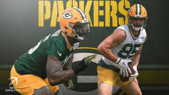 Colby Wooden, Tucker Kraft, Packers