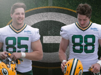 Luke Musgrave, Tucker Kraft, Packers