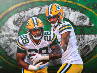 Jordan Love, AJ Dillon, Packers