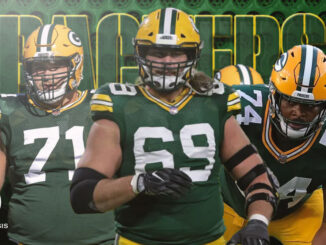 David Bakhtiari, Elgton Jenkins, Josh Myers, Packers