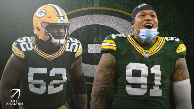 Rashan Gary, Preston Smith, Packers