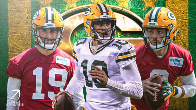Jordan Love, Danny Etling, Sean Clifford, Packers