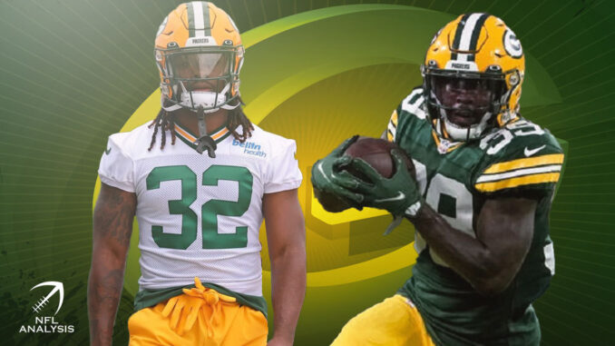 Lew Nichols, Tyler Goodson, Packers