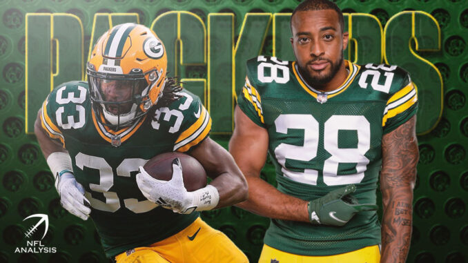 Aaron Jones, AJ Dillon, Packers