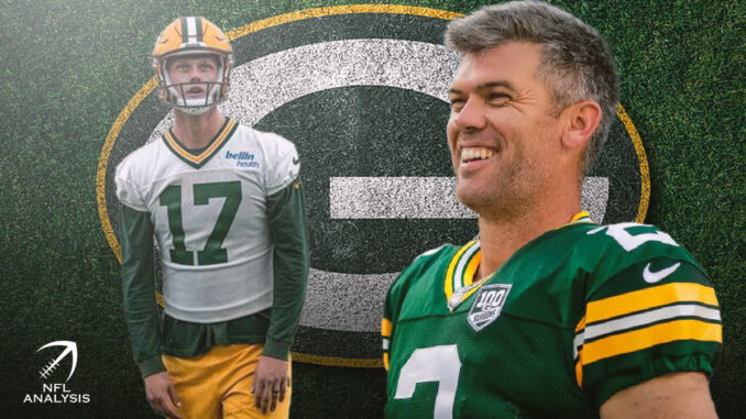 Anders Carlson, Mason Crosby, Packers