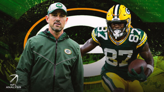 Matt LaFleur, Romeo Doubs, Packers