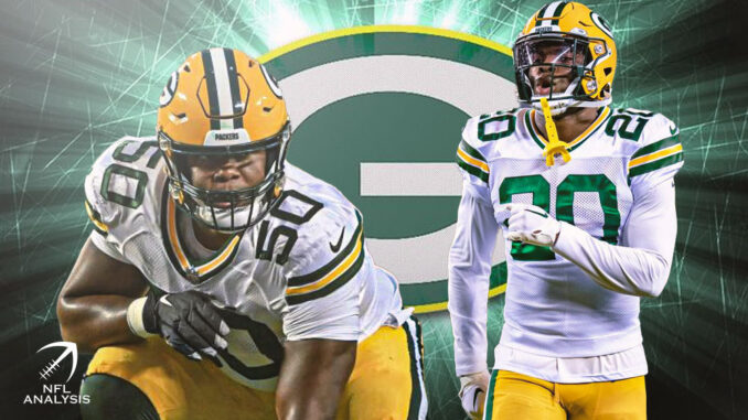 Zach Tom, Rudy Ford, Packers