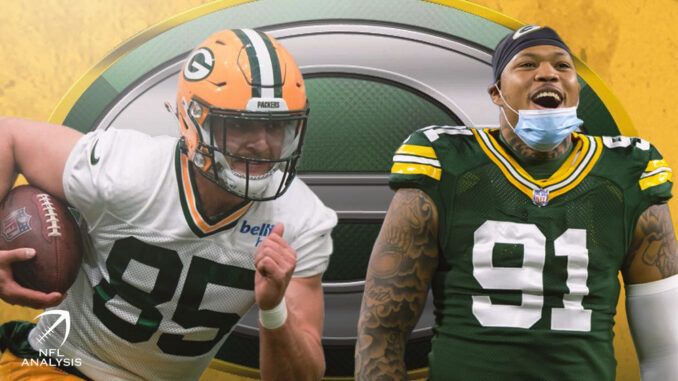 Luke Musgrave, Preston Smith, Packers