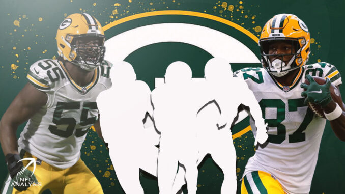 Kingsley Enagbore, Romeo Doubs, Packers