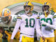Zach Tom, Jordan Love, Rudy Ford, Packers