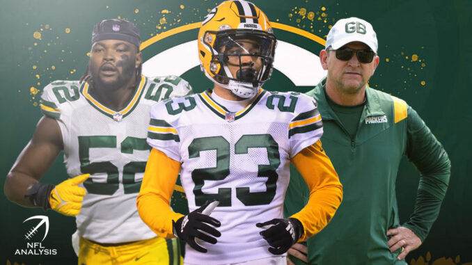 Rashan Gary, Jaire Alexander, Joe Barry, Packers