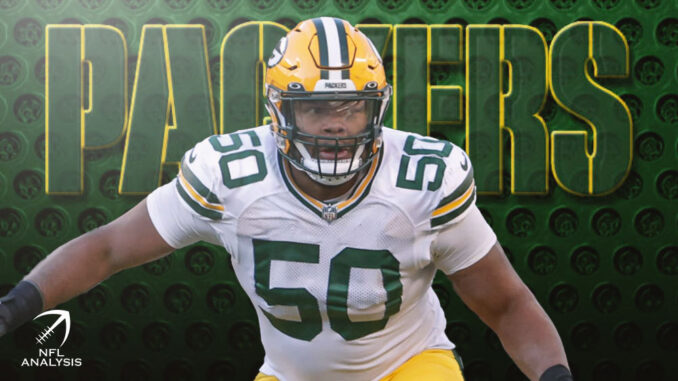 Zach Tom, Packers