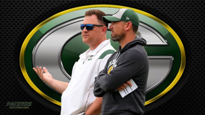 Brian Gutekunst, Matt LaFleur, Packers