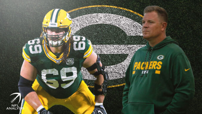 David Bakhtiari, Brian Gutekunst, Packers