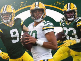 Christian Watson, Jordan Love, Aaron Jones, Packers