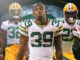 Tyler Goodson, Lew Nichols, Patrick Taylor, Packers