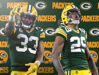 Aaron Jones, Rasul Douglas, Packers