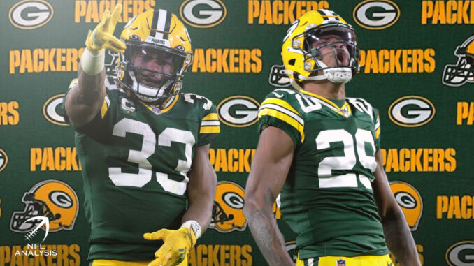 Aaron Jones, Rasul Douglas, Packers