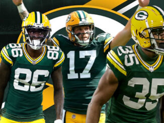 Grant DuBose, Alex McGough, Corey Ballentine, Packers