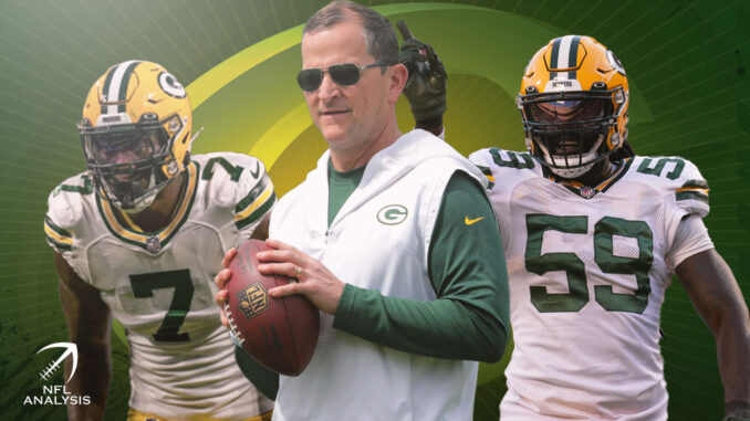 Quay Walker, Joe Barry, De'Vondre Campbell, Packers