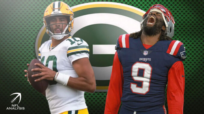 Jordan Love, Matt Judon, Packers