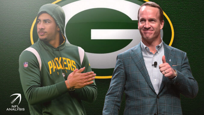 Jordan Love, Peyton Manning, Packers