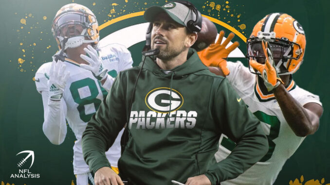 Matt LaFleur, Malik Heath, Bo Melton, Packers