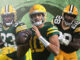 Jordan Love, Aaron Jones, AJ Dillon, Packers