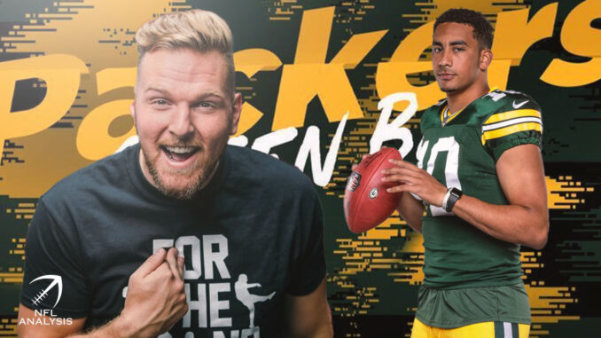 Pat McAfee, Jordan Love, Packers