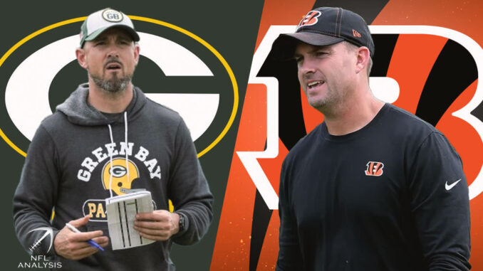 Matt LaFleur, Zac Taylor, Packers, Bengals