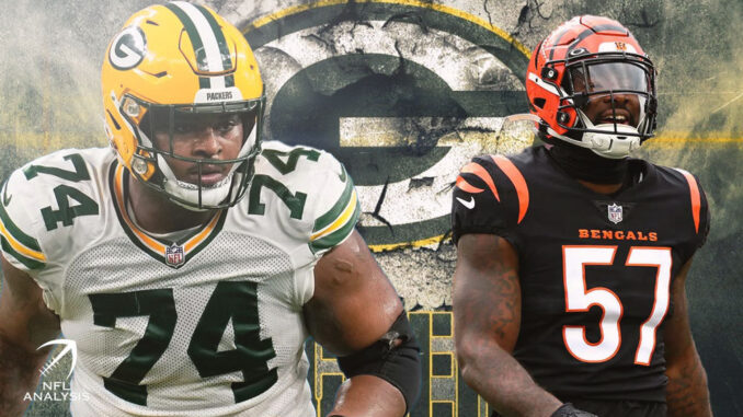Elgton Jenkins, Germaine Pratt, Packers