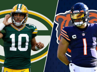 Jordan Love, Justin Fields, Packers, Bears