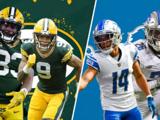 Aaron Jones, Christian Watson, Amon-Ra St. Brown, Jahmyr Gibbs, Lions, Packers