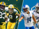 Aaron Jones, Christian Watson, Amon-Ra St. Brown, Jahmyr Gibbs, Lions, Packers