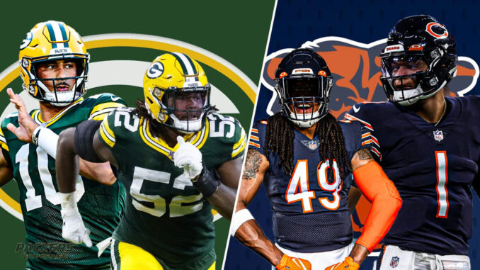 Jordan Love, Rashan Gary, Packers, Justin Fields, Tremaine Edmunds, Bears